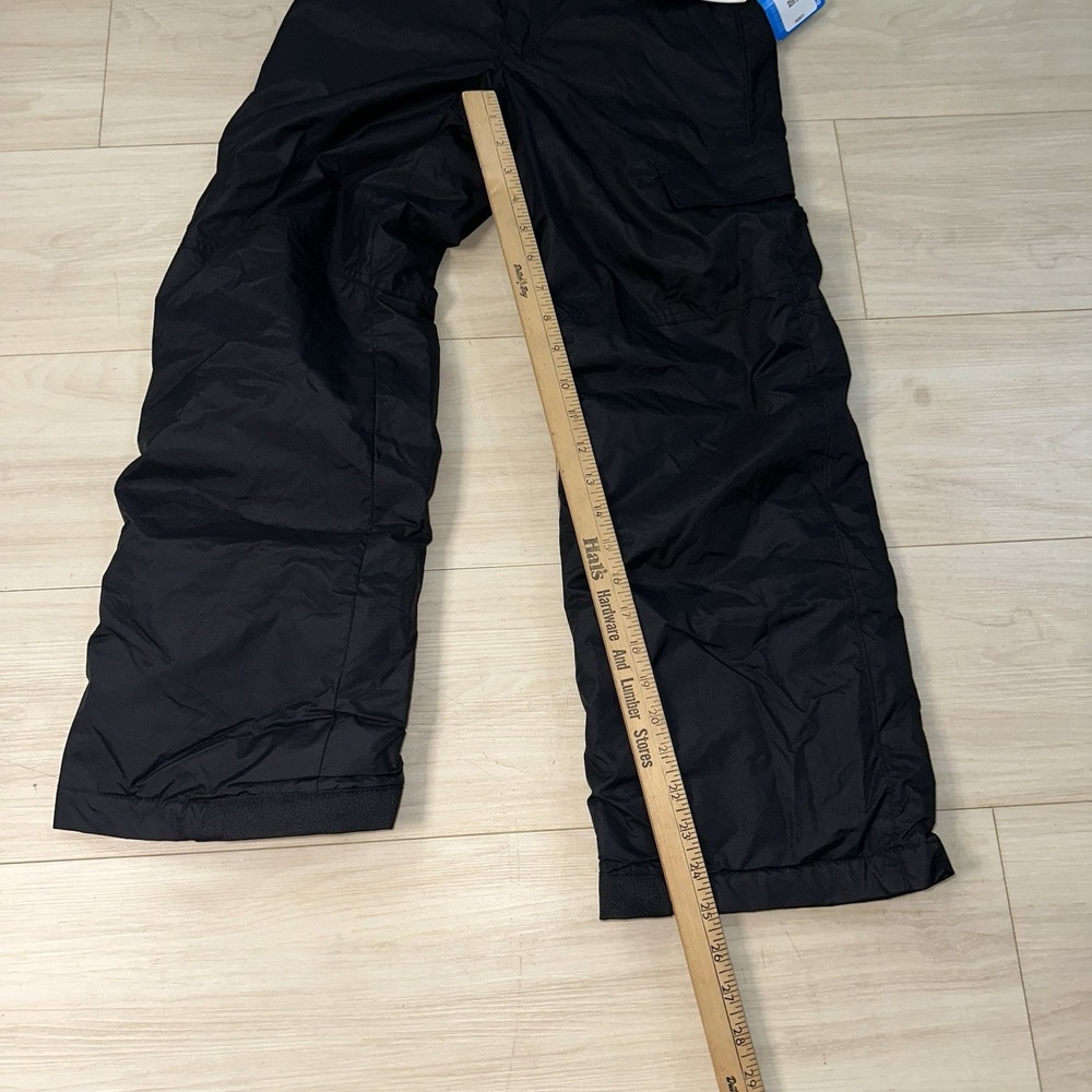 Columbia Snow Pants Youth Size Medium Black Outgrown Insulated Snowboard Ski NEW - Picture 8 of 9